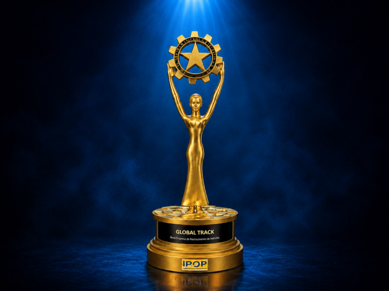 Troféu IPOP da GlobalTrak como nova empresa de rastreamento de veículos